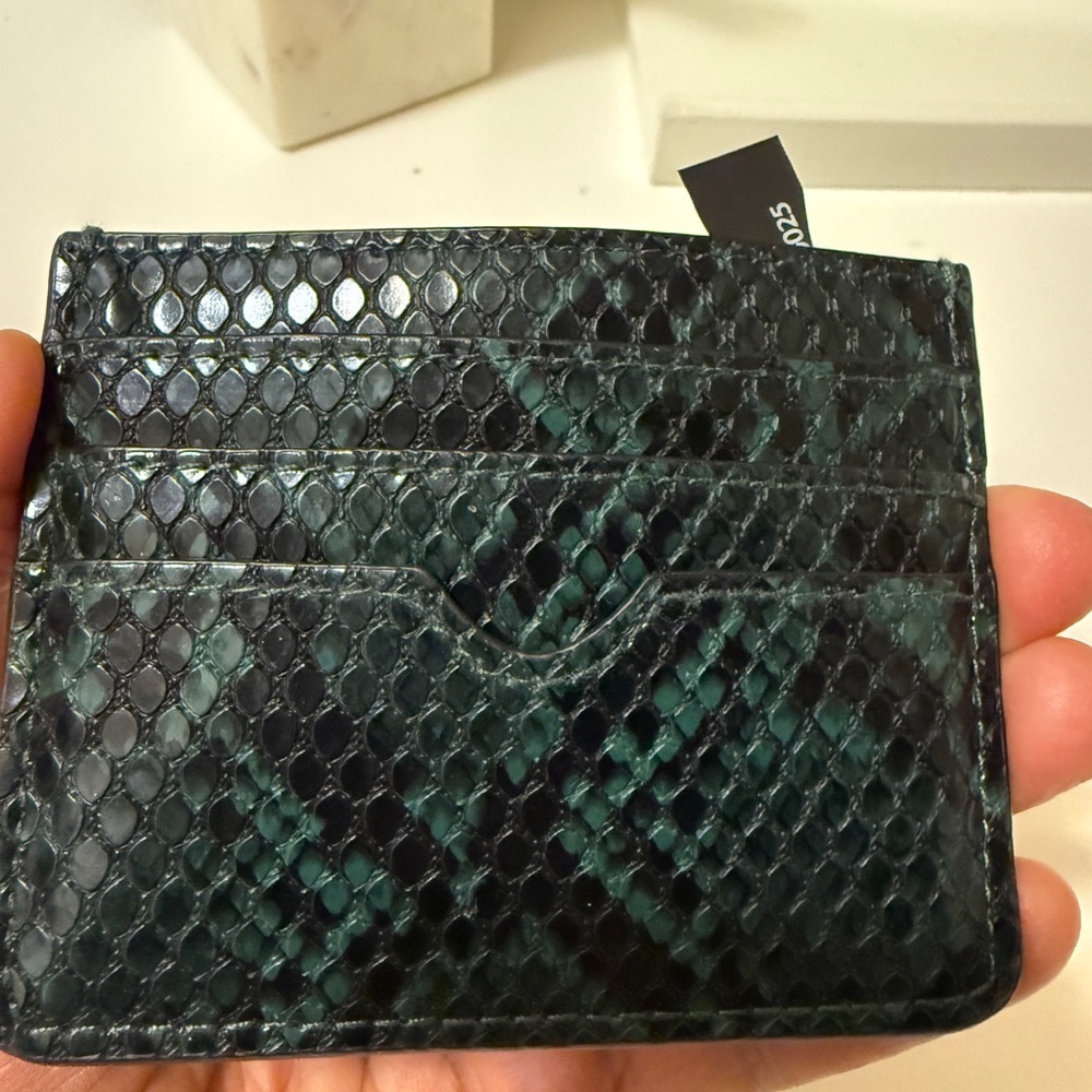 Express 5 Pocket Wallet Python Snake print - Picture 5 of 8